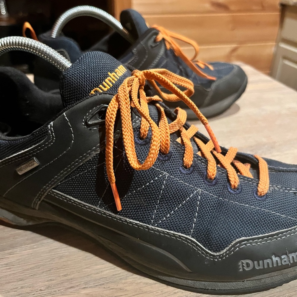 Dunham Cloud Men’s Plus Lace-up Hiking Shoes/Sneakers Sz 11 Navy Waterproof